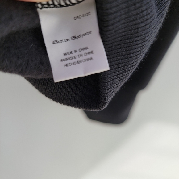 Cupshe Morning Person Dec 25th Black Sweatshirt - Picture 6 of 11